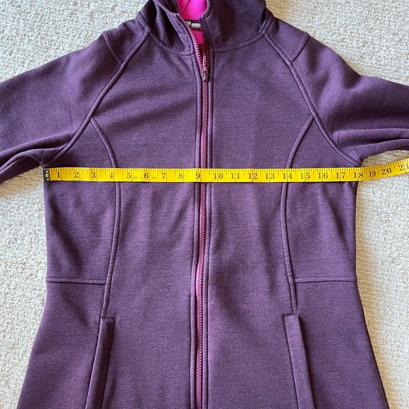 Athleta Fleece Long Zip Hoodie Jacket - Perfect for Spring! - Picture 14 of 16
